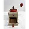 VINTAGE MACININO macina CAFFE PEPE firmato BG GRINDER LEGNO anni 50