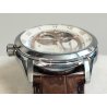 Bulova Automatic Skeleton OROLOGIO POLSO ACCIAIO 21 jewels 96A172 Vintage 24 ORE
