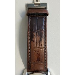 Bulova Automatic Skeleton OROLOGIO POLSO ACCIAIO 21 jewels 96A172 Vintage 24 ORE