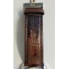 Bulova Automatic Skeleton OROLOGIO POLSO ACCIAIO 21 jewels 96A172 Vintage 24 ORE