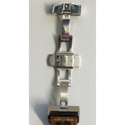 Bulova Automatic Skeleton OROLOGIO POLSO ACCIAIO 21 jewels 96A172 Vintage 24 ORE