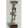 Bulova Automatic Skeleton OROLOGIO POLSO ACCIAIO 21 jewels 96A172 Vintage 24 ORE