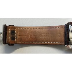 Bulova Automatic Skeleton OROLOGIO POLSO ACCIAIO 21 jewels 96A172 Vintage 24 ORE