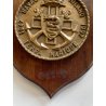 CREST commemorativo in LEGNO e METALLO Navalgenarmi Milano 1947-1997