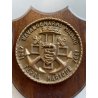 CREST commemorativo in LEGNO e METALLO Navalgenarmi Milano 1947-1997