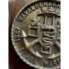 CREST commemorativo in LEGNO e METALLO Navalgenarmi Milano 1947-1997