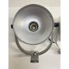 LOTTO 3 FARETTO VINTAGE PARETE METALLO BIANCO SPOTLIGHT WALL LAMP APPLIQUE '70