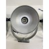 LOTTO 3 FARETTO VINTAGE PARETE METALLO BIANCO SPOTLIGHT WALL LAMP APPLIQUE '70