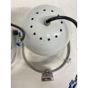 LOTTO 3 FARETTO VINTAGE PARETE METALLO BIANCO SPOTLIGHT WALL LAMP APPLIQUE '70