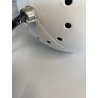 LOTTO 3 FARETTO VINTAGE PARETE METALLO BIANCO SPOTLIGHT WALL LAMP APPLIQUE '70