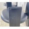COPPIA SEDIA Vico Magistretti MOD. Golem ANNI 70 LEGNO LACCATO Poggi ITALIA
