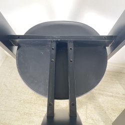 COPPIA SEDIA Vico Magistretti MOD. Golem ANNI 70 LEGNO LACCATO Poggi ITALIA