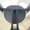COPPIA SEDIA Vico Magistretti MOD. Golem ANNI 70 LEGNO LACCATO Poggi ITALIA