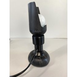 LAMPADA TAVOLO ORIENTABLE DESIGN Gino Sarfatti MOD 600/P ARTELUCE NERA USURE '60