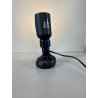 LAMPADA TAVOLO ORIENTABLE DESIGN Gino Sarfatti MOD 600/P ARTELUCE NERA USURE '60