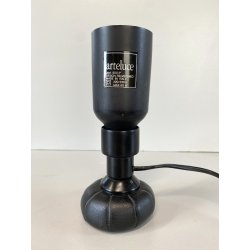 LAMPADA TAVOLO ORIENTABLE DESIGN Gino Sarfatti MOD 600/P ARTELUCE NERA USURE '60