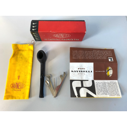 PIPA VINTAGE Savinelli EXTRA 9002 + CURAPIPE SMOKING PIPE PFEIFE PIPA OVALE '60