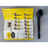 PIPA VINTAGE Savinelli EXTRA 9002 + CURAPIPE SMOKING PIPE PFEIFE PIPA OVALE '60