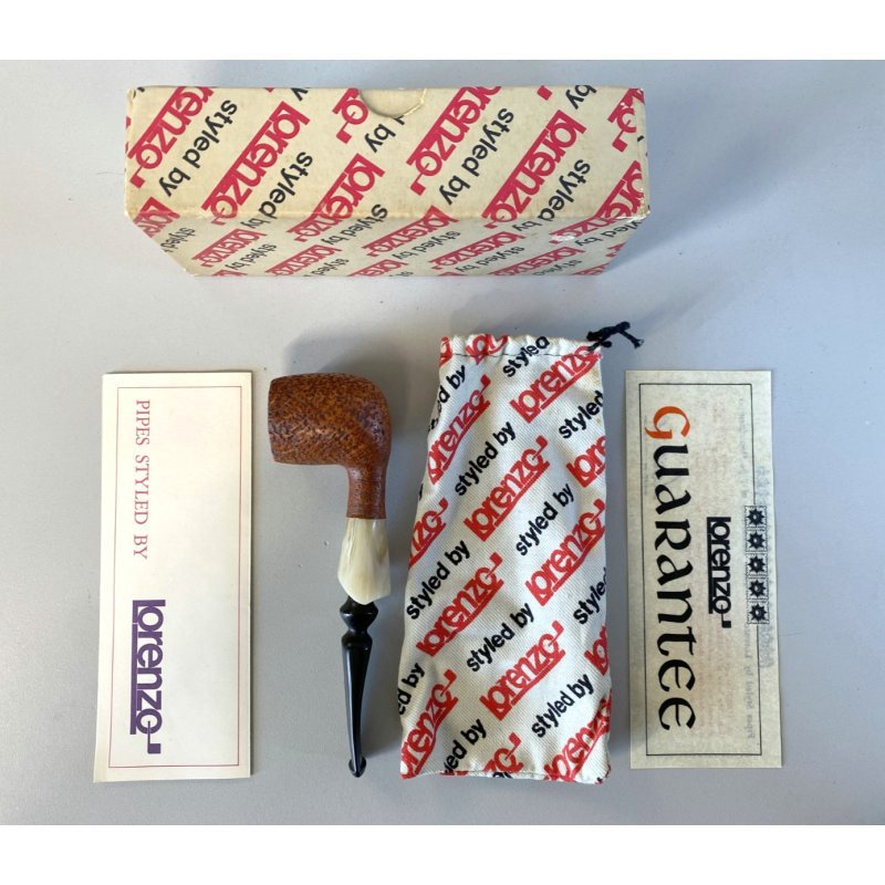 PIPA VINTAGE Lorenzo MONTE ROSA Mod. 141 RADICA SMOKING PIPE PFEIFE PIPA BOX