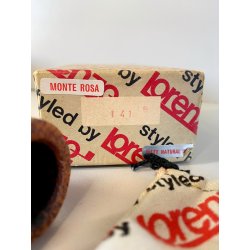 PIPA VINTAGE Lorenzo MONTE ROSA Mod. 141 RADICA SMOKING PIPE PFEIFE PIPA BOX