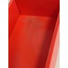 PORTA OGGETTI MATITE KARTELL 4643 DESIGN Pio Manzù ABS ROSSO NERO 60cm VINTAGE