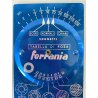 TABELLA POSA VINTAGE Ferrania ALLUMINIO AZZURRO ESPOSIMETRO ANALOGICO DISCO