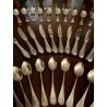 SERVIZIO POSATE da TAVOLA VINTAGE 50 pz FIAP Alessandria D' Italia ART DECO' 900