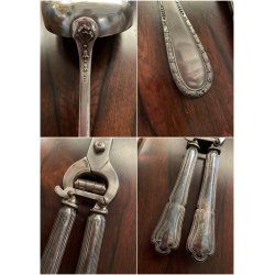 SERVIZIO POSATE da TAVOLA VINTAGE 50 pz FIAP Alessandria D' Italia ART DECO' 900