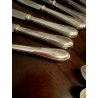SERVIZIO POSATE da TAVOLA VINTAGE 50 pz FIAP Alessandria D' Italia ART DECO' 900
