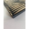 DIPINTO ACRILICO TAVOLA ASTRATTO LM Rigon 1966 NUDO FIGURA FEMMINILE OPTICAL ART