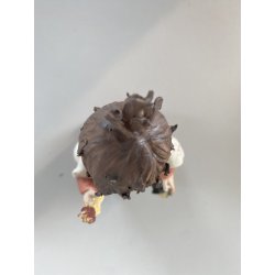 4 FIGURE CHIERICHETTI PORCELLANA Biscuit CAPODIMONTE "Rori" PROCESSIONE BIMBI