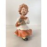 4 FIGURE CHIERICHETTI PORCELLANA Biscuit CAPODIMONTE "Rori" PROCESSIONE BIMBI