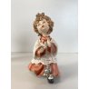 4 FIGURE CHIERICHETTI PORCELLANA Biscuit CAPODIMONTE "Rori" PROCESSIONE BIMBI