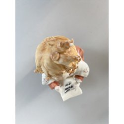 4 FIGURE CHIERICHETTI PORCELLANA Biscuit CAPODIMONTE "Rori" PROCESSIONE BIMBI
