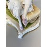 STATUINA FIGURA PORCELLANA CAPODIMONTE Radaelli MATERNITà SCENA FAMILIARE '70/80