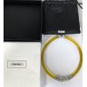 MIU MIU COLLANA RUBBER vintage GOMMA con inserti METALLO ARGENTATO e STRASS