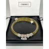MIU MIU COLLANA RUBBER vintage GOMMA con inserti METALLO ARGENTATO e STRASS