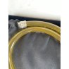 MIU MIU COLLANA RUBBER vintage GOMMA con inserti METALLO ARGENTATO e STRASS