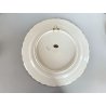 ANTICO PIATTO PARATA MAIOLICA TERRACOTTA SMALTATA SCA DECORO GROTTESCHE ø 37cm