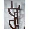 RARA COPPIA SCULTURA Roberto Aloi 1970 FERRO DESIGN ASTATTO OPERA D'ARTE TOTEM