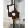 RARA COPPIA SCULTURA Roberto Aloi 1970 FERRO DESIGN ASTATTO OPERA D'ARTE TOTEM