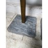 RARA COPPIA SCULTURA Roberto Aloi 1970 FERRO DESIGN ASTATTO OPERA D'ARTE TOTEM