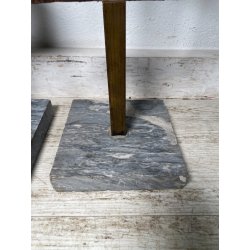 RARA COPPIA SCULTURA Roberto Aloi 1970 FERRO DESIGN ASTATTO OPERA D'ARTE TOTEM