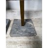 RARA COPPIA SCULTURA Roberto Aloi 1970 FERRO DESIGN ASTATTO OPERA D'ARTE TOTEM