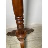 ANTICO APPENDIABITI DA TERRA LEGNO NOCE TORNITO EPOCA 1800 APPENDINO PIANTANA