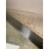 GRANDE TAVOLO DA SALOTTO VINTAGE ANNI 70 ACCIAIO VETRO CROMATO TAVOLINO DA FUMO