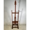 ANTICO CAVALLETTO DA PITTORE LEGNO DI NOCE ORIENTABILE PORTA QUADRO DIPINGERE
