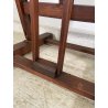 ANTICO CAVALLETTO DA PITTORE LEGNO DI NOCE ORIENTABILE PORTA QUADRO DIPINGERE