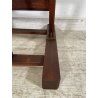 ANTICO CAVALLETTO DA PITTORE LEGNO DI NOCE ORIENTABILE PORTA QUADRO DIPINGERE