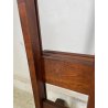 ANTICO CAVALLETTO DA PITTORE LEGNO DI NOCE ORIENTABILE PORTA QUADRO DIPINGERE